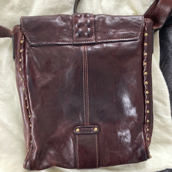 RARE Frye Roxanne Magazine Crossbody and Wallet in Dark Brown - Picture 11 of 16